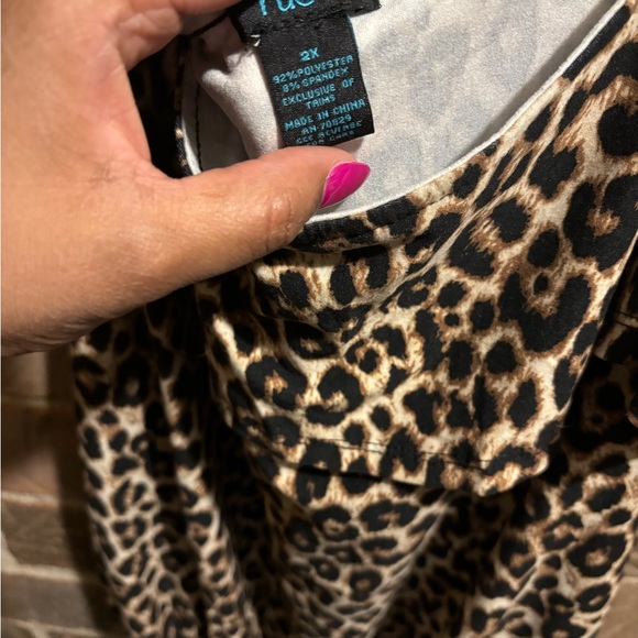 Leopard Rue21 Bodysuit - Picture 3 of 5